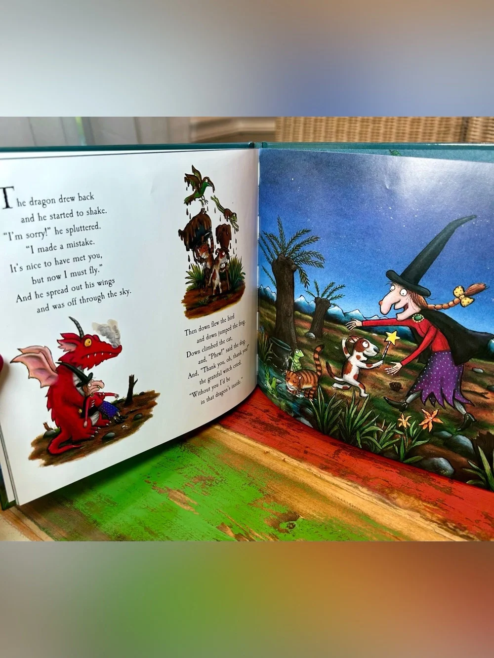 Room on the Broom Board Book Spooky Season Kids Julia Donaldson (2019 Ed)